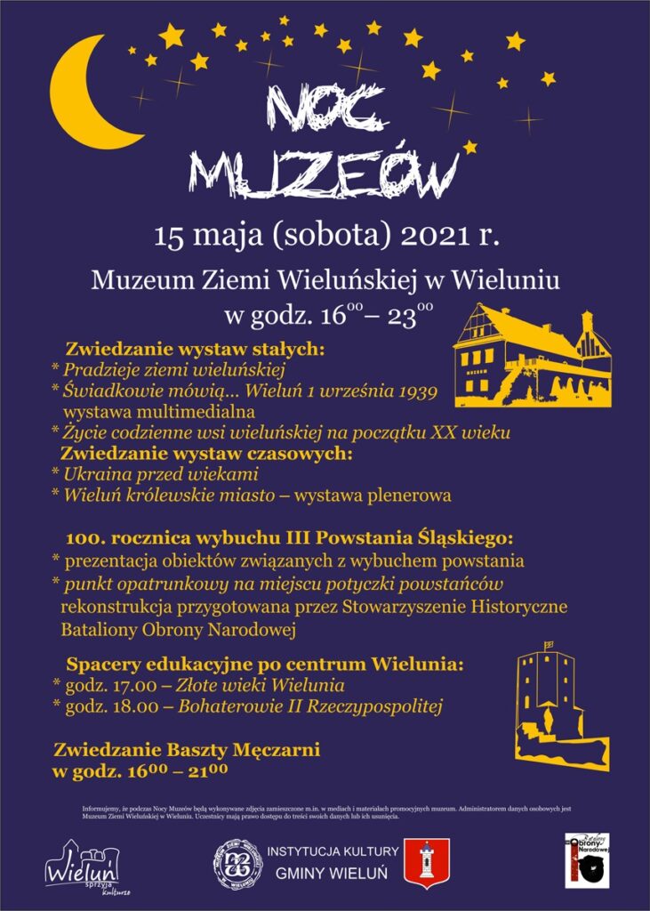 Plakat Noc Muzeów 2021